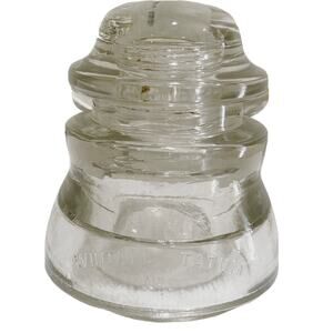 Whitall Tatum Glass Insulator No 1